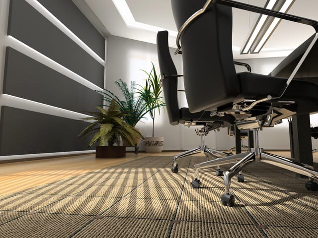 carpet in commercial office