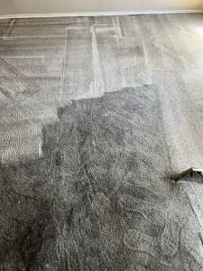 stained carpet before after